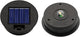 YJFWAL 1P Solar Light Replacement Top(Top Size 3.15 inch, Bottom Size 2.76 inch) LED Solar Panel Lantern Lid Lights for Lanterns Garden Patio Decor(Warm White)