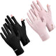 Loopeer 2 Packs Women Sun Protection Driving UV Gloves Full Finger Touchscreen Non Slip Breathable Summer Outdoor Gloves