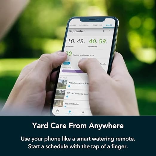 Rachio WiFi Smart Sprinkler Controller (16-Zone Irrigation Remote Control) – App-Based Scheduling, Local Weather Intelligence, Rain Skips, Easy DIY Install