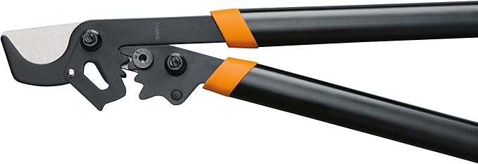 Fiskars 25-Inch Loppers for Tree Trimming, Heavy Duty, Sharp Steel Blade Tree Branch Cutter with up to 1.75" Diameter Cut Capacity, PowerGear2 Design with Compound Action for More Power, Hand Loppers