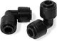 30 Pack Quick Connect 1/4" Drip Irrigation Elbow Coupling Connector,Universal 90 Degree Elbow Fitting for 1/4 Inch Irrigation Tubing,Leak Free Fittings for Sprinkler or Drip Irrigation System