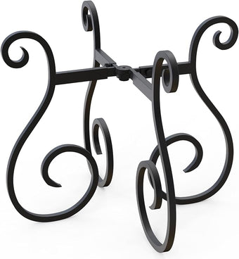 Gardien Adjustable Plant Stand Indoor Outdoor, Mid Century Modern Medal Holder for Large Planters