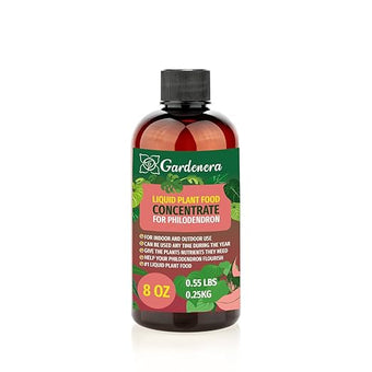 Gardenera Plant Growth Superfood for PHILODENDRON with 18 Vitamins & Minerals - Organic Plant Food Fertilizer - Micro-Fungi and Bio-Organisms for PHILODENDRON Plant Care & Growth Enhancement - 8oz