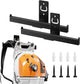 Backpack Leaf Blower Hanger, Backpack Sprayer Wall Mount,Heary Duty Chainsaw Blower Storage Organizer Holder for Garage Storage, Weed Eater Hanger, Lawn Care Accessories, 2 Packs