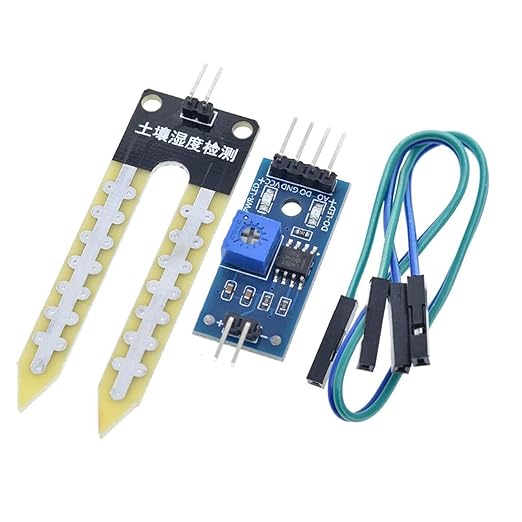 20 Pieces of LM393 3.3V-5V Soil Moisture Detection Sensor, Soil Humidity Sensor,Soil Hygrometer for Arduino Automatic Watering Systems,Robots, and Smart Cars
