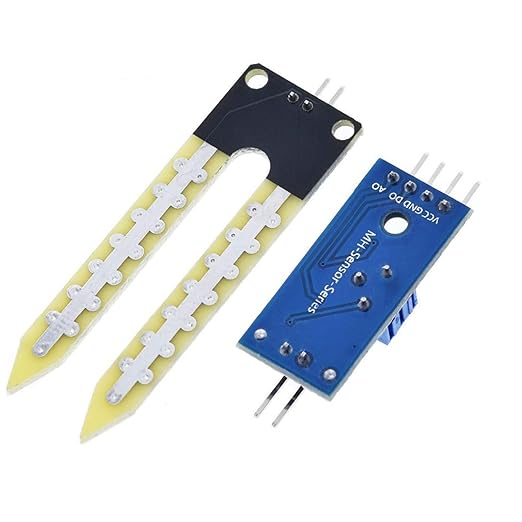 KEAcvise 10Pieces LM393 Soil Moisture Sensor, 3.3V-5V Soil Hygrometer for Arduino, Automatic Watering System, Robots & Smart Cars
