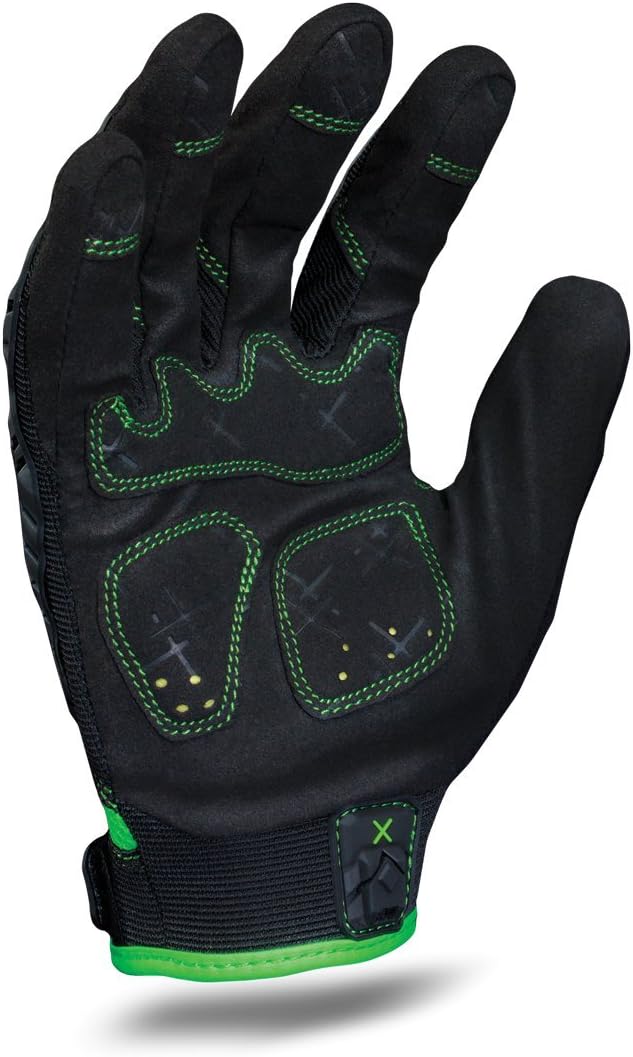 Ironclad mens Impact Work Glove, Black, 2X-Large Pack of 1 US