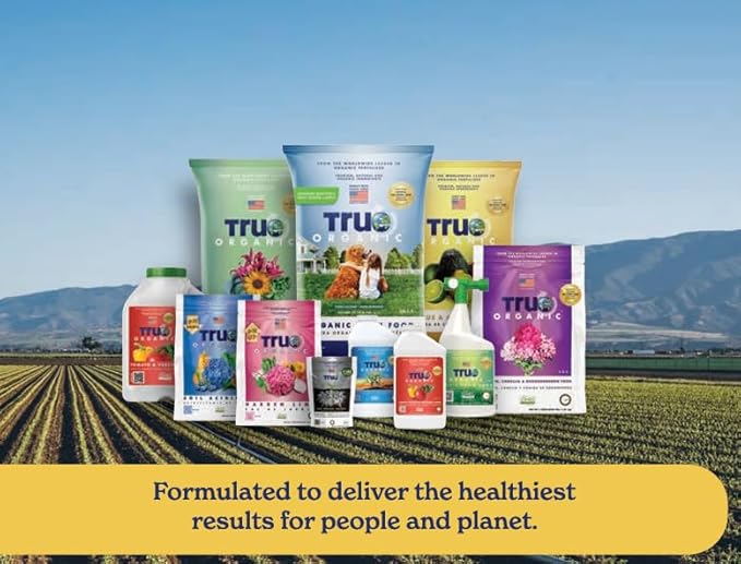 True Organic Liquid Bloom Boost – Organic Bud, Bloom & Blossom Fertilizer – 32 fl. oz. Bottle Covers 60 Sq. Ft.- Case of 6