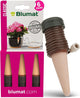 Blumat Classic Self-Watering Stakes - Automatic Drip Irrigation System for Indoor Plant Watering & Outdoor - Water Drip Solution for Potted Plants - Slow Release Stakes, 6 Pack, wo Adapter