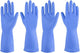 Rubber gloves dishwashing 2 or 4 Pairs for Kitchen,Cleaning gloves for household Reuseable.