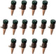 Blumat Classic Self-Watering Stakes - Automatic Drip Irrigation System for Indoor Plant Watering & Outdoor - Water Drip Solution for Potted Plants - Slow Release Stakes, 14 Pack, wo Adapter