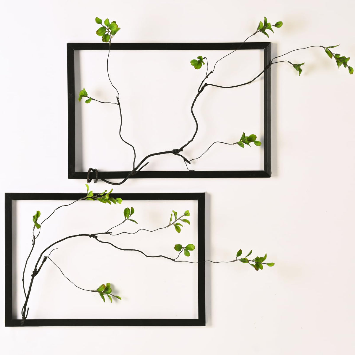 4 Pcs Artificial Ficus Branches for Vase Faux Eucalyptus Stems Branches