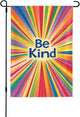 Be Kind Garden Flag 12x18 Inch Double Sided All-Weather Polyester Outdoor Flag For Patio Lawn Yard And Garden Welcome Decor
