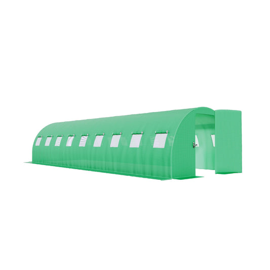AMERLIFE 30×10 FT Walk-in Tunnel Greenhouse Cover (Frame NOT Included)