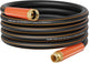 Giraffe Tools Garden Hose 25ft x 3/4", Heavy Duty Water Hose, Flexible, Hybrid Lightweight Hose with Swivel Handle, Male to Female Fittings, Burst 600 PSI