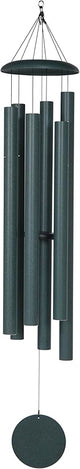 Corinthian Bells by Wind River – 78 inch Green Wind Chime for Patio, Backyard, Garden, and Outdoor décor (Aluminum Chime) Made in The USA