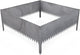 Edge Right - Raised Garden Bed Kit - COR-Ten Steel (14" COR-Ten Steel, 4 FT x 4 FT)