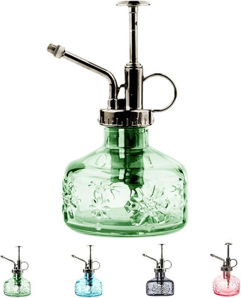 XXXFLOWER Glass Plant Mister Spray Bottle for Indoor Plant Spritzer Succulent Watering Bottle
