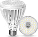 SANSI 24W Grow Light Bulb for Seeds and Greens, 300W Equivalent Full Spectrum LED Grow Bulb for Indoor Plants, Grow Lamp with Optical Lens for High PPFD, 4000K Daylight Plant Lights