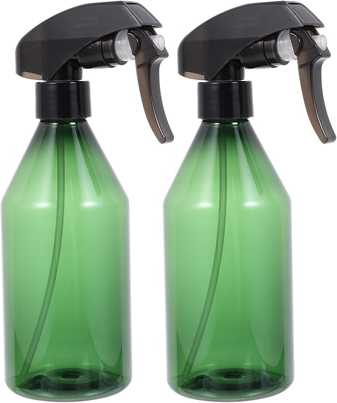 2Pcs 300Ml Spray Bottles Plant Watering and Beauty Sprayers Refillable Mist for Hair Care and Home Gardening