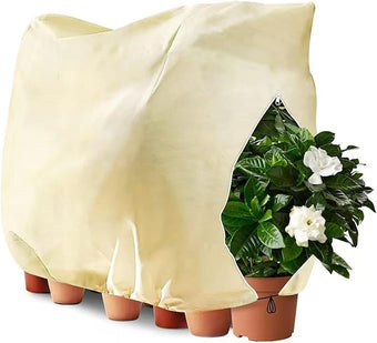 BATULU,Winter Plant Covers Freeze Protection, 78.7 * 94.4inch Plant Covers for Winter, with Zipper and Drawstring, Suitable for Plants,Fruit Trees, Shrubs, and Potted Plants