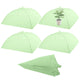 Sawysine 4 Pack Mesh Plant Cover Dome Tent Protector,15 X 15 Inch,Green