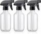 Teyssor Spray Bottles Water Spray Bottle - BPA Free - 10 oz/300 ml Plastic Refillable Containers Fine Mist Small Spray Bottle with Adjustable Nozzle for Hair, Cooking, Cleaning