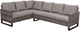 Belord Outdoor Sectional Sofa 6 Seater L Shaped Couch Wicker Patio Conversation Furniture Set Rattan Outdoor Furniture with Removable Washable Cushion Grey