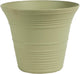 The HC Companies Sedona Round Self-Watering Pot - Lightweight Self Care Planter - Plastic Planter for Herbs & More - Durable Plant Pots for Indoor Plants & Outdoor Plants (7" Seafoam, Pack of 1)