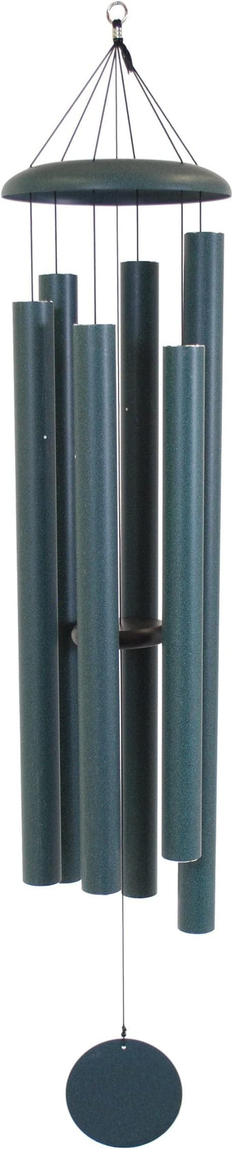 Corinthian Bells by Wind River - 65 inch Green Wind Chime for Patio, Backyard, Garden, and Outdoor Decor (Aluminum Chime) Made in The USA