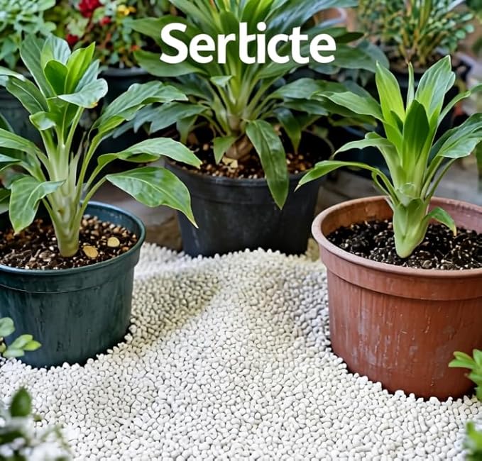 5QT Organic Perlite Horticultural Soil Amendment for Plants and Enhanced Drainage Enhanced