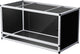 120 Gallon Bearded Dragon PVC Reptile Enclosure, 48 x 24 x 24 Inch Tank with Front Sliding Doors, Top Ventilation, Easy-Clean Large Terrarium