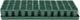 Vego garden Seedling Suite Products, 8 Pack Standard Seedling Trays with 10" x 20" Bottom Watering Trays