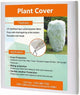 Agfabric Plant Covers Freeze Protection H30 xW60 0.9oz Plant Frost Protection Covers Drawstring Bags Winter Frost Pests Protection,White