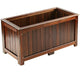 Yard Wood Box for Planting, Raised Garden Bed Flower or Vegetable Planter Window Mounted Plant Box for Garden (Size : 100 * 50 * 50cm)