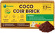 Coco Coir for Plants 1-Pack – 2.2 Gallons Compressed Coconut Coir Bricks, 1.5 lb. Bulk, Low EC, pH Balanced, Natural Coco Peat for Indoor & Outdoor Gardening, Potting Soil, Indoor Plant Soil
