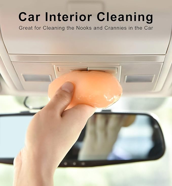 TICARVE Cleaning Gel for Car Detail Putty Car Vent Cleaner Putty Gel Detail Auto Tools Car Interior Cleaner Cleaning Mud for Car and Keyboard Cleaner Slime 2024 Upgrade