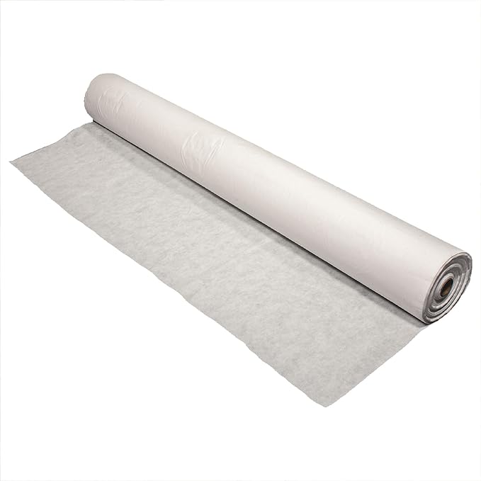 Dewitt 3-Pack N-Sulate Plant Cover Fabric 1.5 oz, 12 x 250 Feet – Frost Cloth Blanket for Vegetables, Flowers, Fruit Trees, Tomatoes, Raised Garden Beds, and Outdoor Winter Freeze Protection