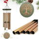 Wind Chimes for Outside,Outdoor Wind Chimes for Mother & Grandma - Large Garden Hanging Decor with Tree of Life Engraving, Perfect for Yard, Home, Christmas, Birthdays