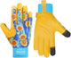 Leather-Gardening-Gloves for Women,Thorn-Proof Work-Gloves for Weeding,Digging,Planting,Pruning Yard garden Gloves