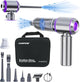 Vacuum/Air Duster 80,000RPM Super Power Mini Car Vacuum Cleaner 4-in-1 air Blower Gun Air Duster & Air Blower & Pump Hand Electric air Duster Handheld dust Blower Blower Cordless (Purple)
