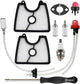 581798001 Fuel Line Kit Air Filter Kit Adjustment Tool for Husqvarna 125B 125BX 125BVX Leaf Blower