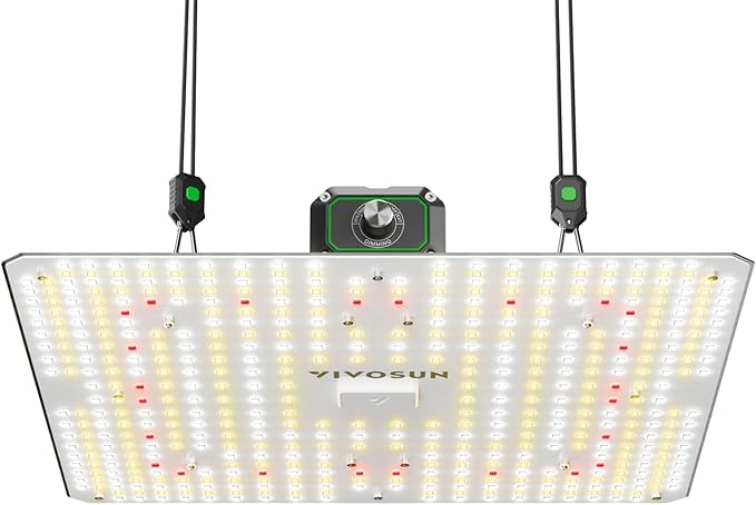 VIVOSUN LumaLight 150W LED Grow Light, Full Spectrum Plant Light, Smart Dimmable & High PPFD for Indoor Plants Seedling Vegetables Bloom, Fits 2.7×2.7/3×3 Grow Tents