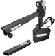WORX Cordless Leaf Blower, 3 in 1 Blowers for Lawn Care with Leaf Vacuum & Leaf Mulcher, Electric Blower with Brushless Motor & 2 Speed Control, Batteries & Charger Not Included, WG583.9