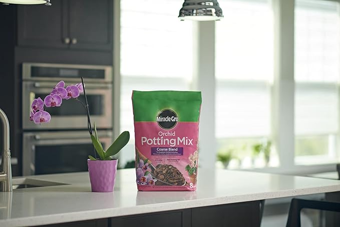 Miracle-Gro Orchid Potting Mix Coarse Blend, 8qt., 2-Pack
