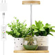 Plant Grow Light for Indoor Plant,Bamboo Mini LED Grow Light Garden,Height Adjustable,Automatic Timer with 8/12/16 Hours