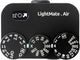 LightMate AirPro Light Meter Photography, 35° Wide-Angle Reflective Digital Exposure Meter, Rechargeable 20H Battery Life, 3 Dials Retro Exposure Indicator, for Leica & Other Film Cameras, Black Metal
