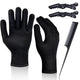 IKOCO Heat Proof Medium Glove Mitts for Hair Styling - 2Pcs for Flat Iron, Curling Wand, and Hot-Air Brushes