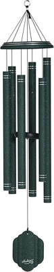 Arabesque by Wind River - 50 inch Emerald Wind Chime for Patio, Backyard, Garden, and Outdoor décor (Aluminum Chime) Made in The USA