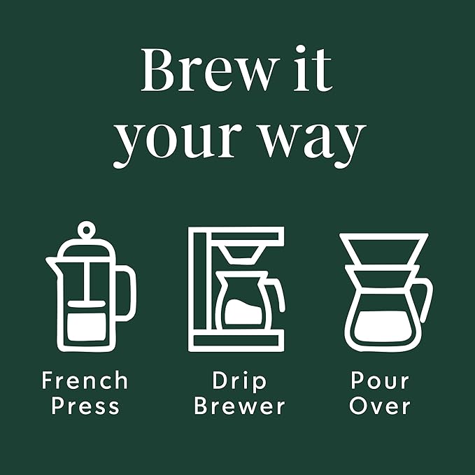 Starbucks Ground Coffee, Dark Roast Hot or Iced Coffee, Single-Origin Sumatra, Six 12 oz Bags